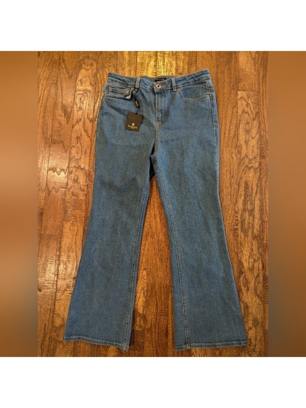 Massimo Dutti High Rise ankle flare Jeans US size 6, Eu 38 - Picture 2 of 15